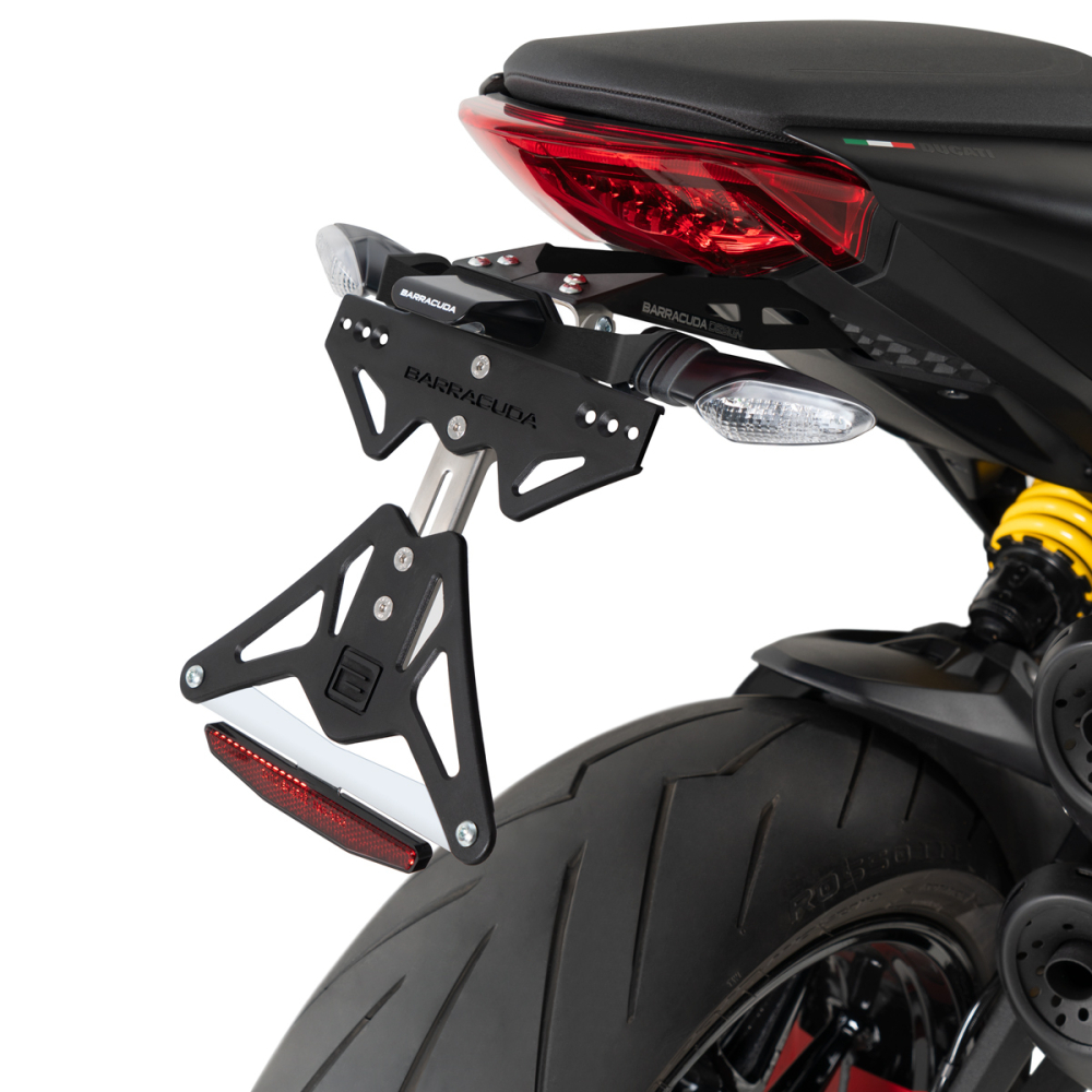 SUPPORT DE PLAQUE DUCATI Monster 937 POUR CLIGNOTANTS D'ORIGINES