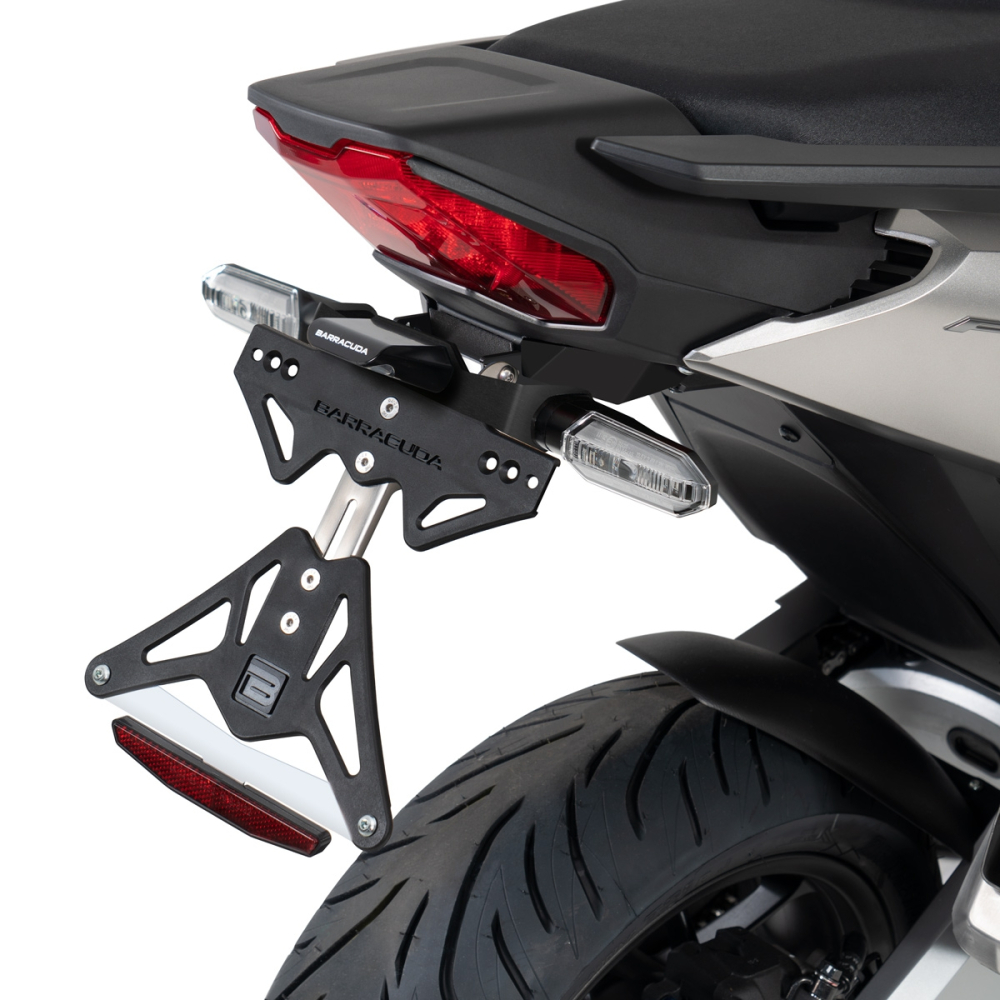 SUPPORT DE PLAQUE HONDA X-ADV 2021 POUR CLIGNOTANTS D'ORIGINES