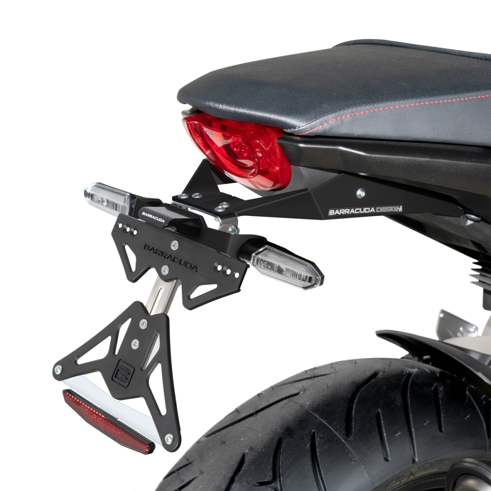 SUPPORT DE PLAQUE HONDA CB1000R POUR CLIGNOTANTS D'ORIGINES